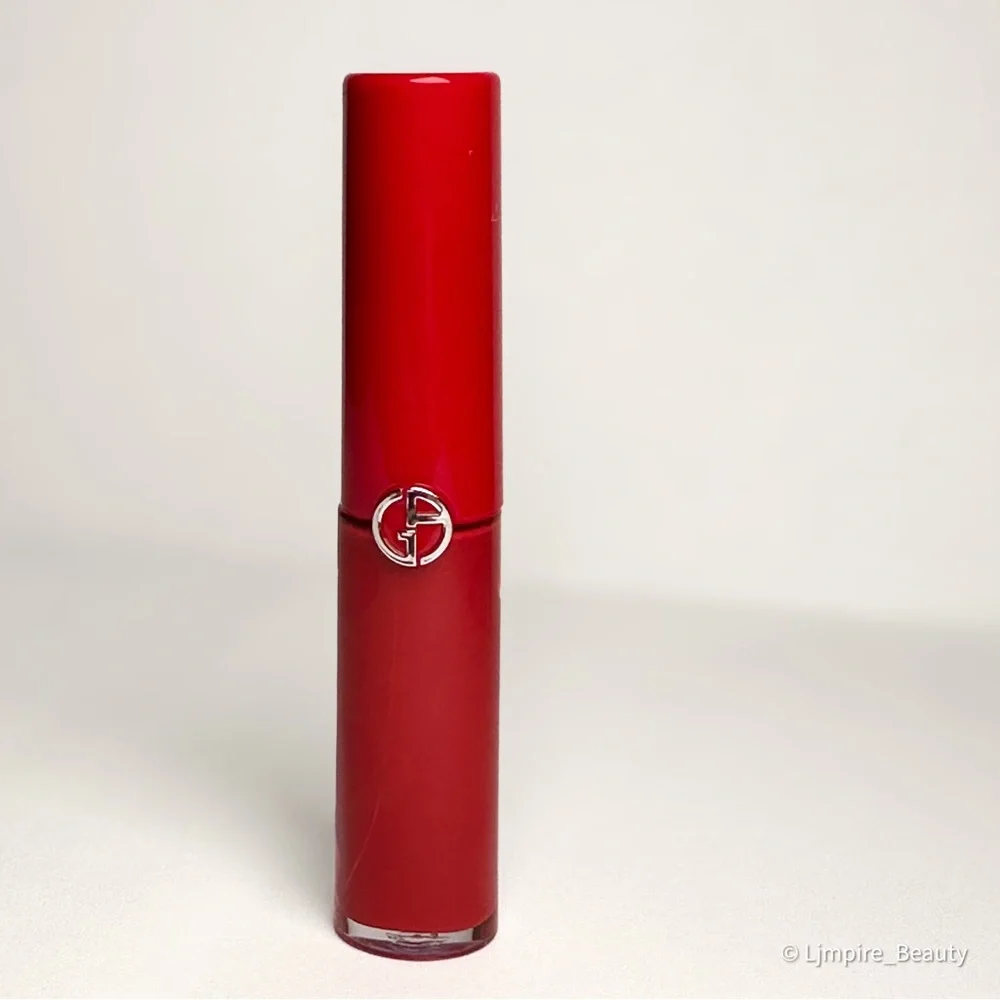 🆕 GIORGIO ARMANI Mini Lip Maestro Liquid Lipstick: Shade 400 The Red 3.5 mL NWOB